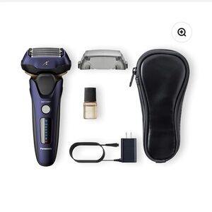 NWT Panasonic ARC5 Electric Razor Wet Dry 5-Blade Electric Shaver ES-ALV6HR Navy